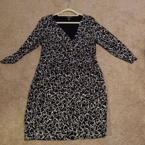 5/$50 Lauren Ralph Lauren faux wrap dress